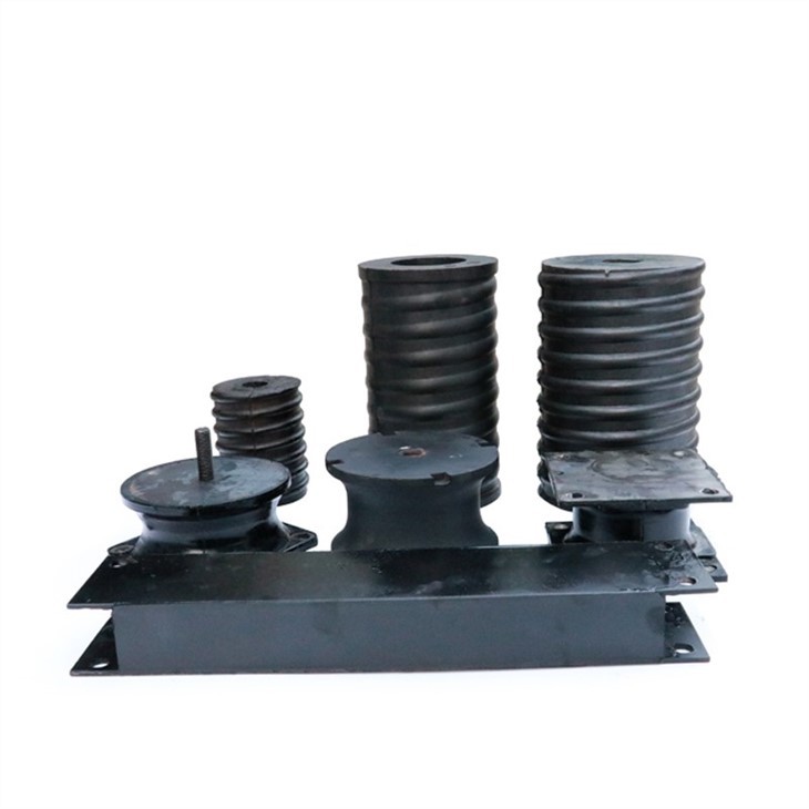 Large Loading Weight Anti Vibration Rubber Mounts For Road Roller Machinery