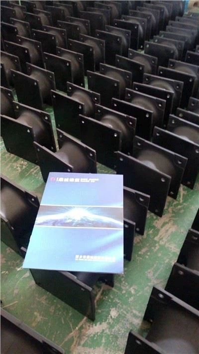 С держателями ролика дороги амортизатора удара аттестации ИСО9001 резиновыми для машинного оборудования дороги